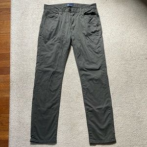 EUC gap slacks. They look more like they are chinos rather than gap denim.